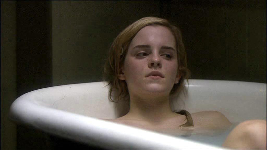 Emma Watson upskirt and fully naked in bathtub #75389176