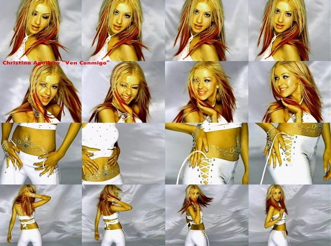 Famosa cantante Christina Aguilera che mostra il suo culo slutty
 #75429208