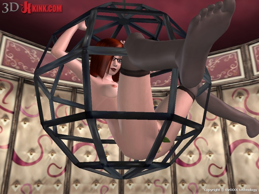 Azione calda di sesso bdsm creata in gioco virtuale di sesso fetish 3d!
 #69621951