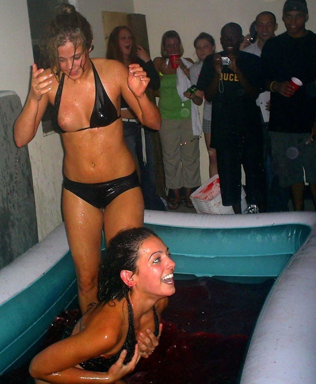 College Coeds Wild and Crazy Drunk Party Girls #76400114