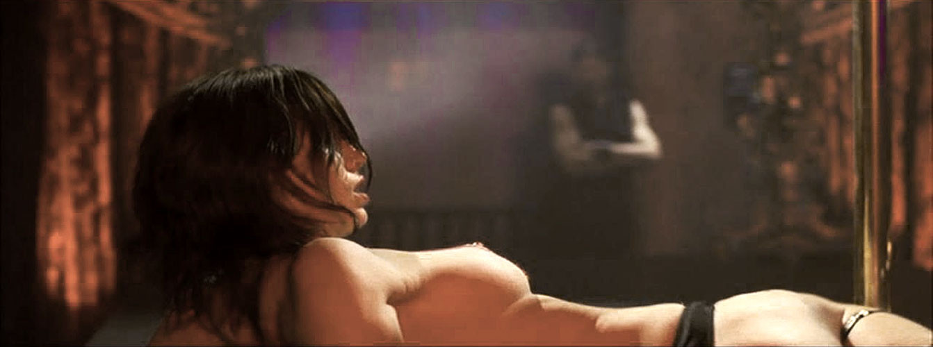 Jessica Biel showing her nice big tits in latest nude movie caps and posing very #75397772
