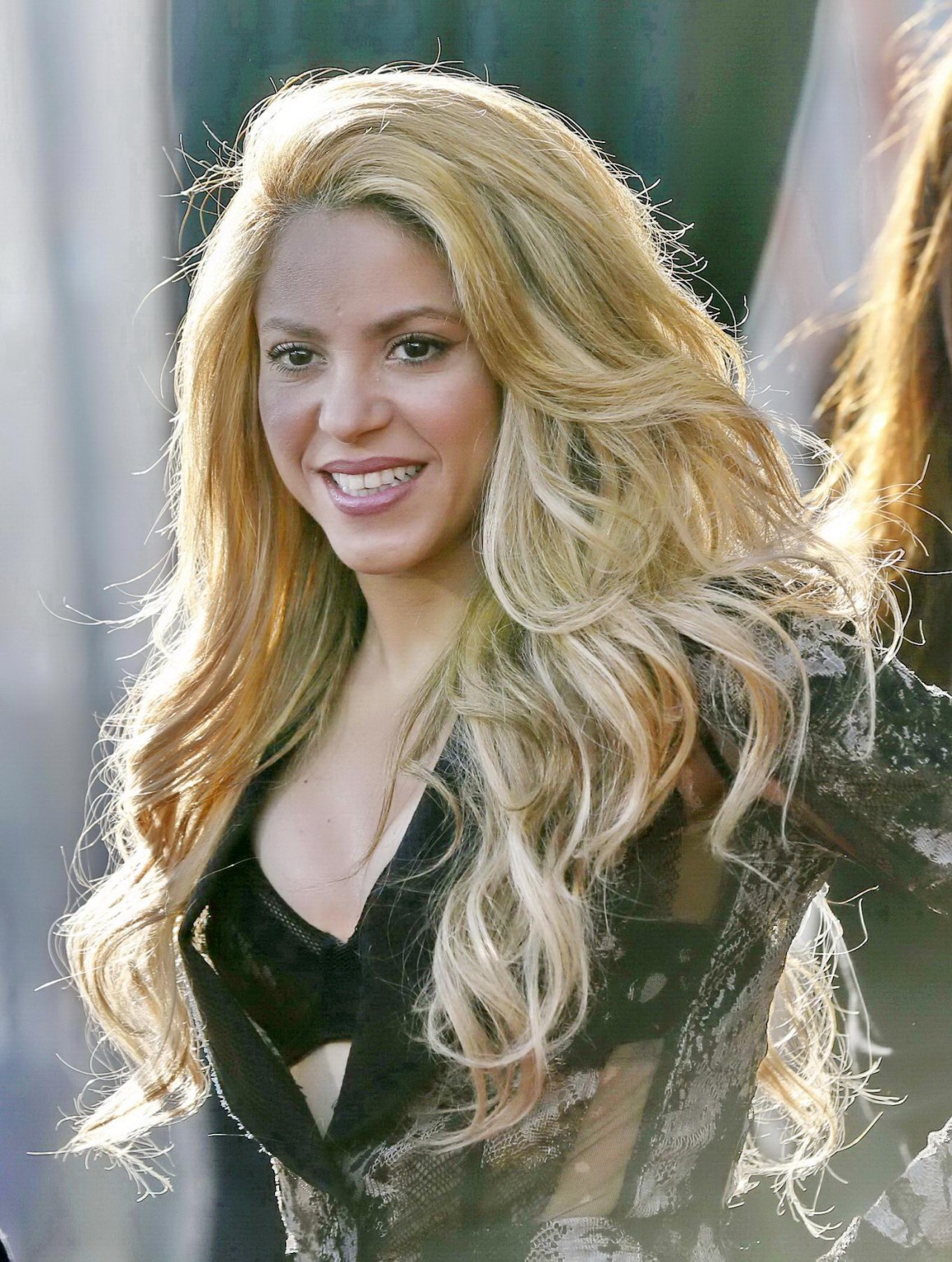 Shakira bra peek at the NBCs The Voice event in Hollywood #75200037