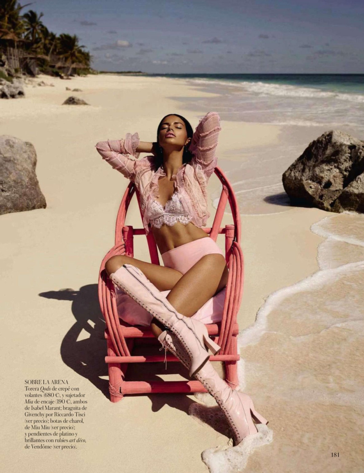 Adriana Lima looking very hot in Vogue Spain photoshoot #75198215