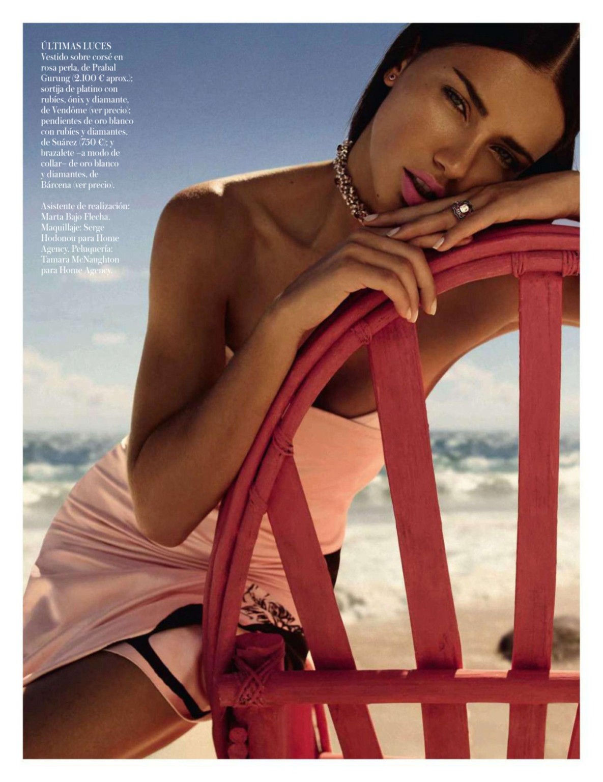 Adriana Lima looking very hot in Vogue Spain photoshoot #75198267