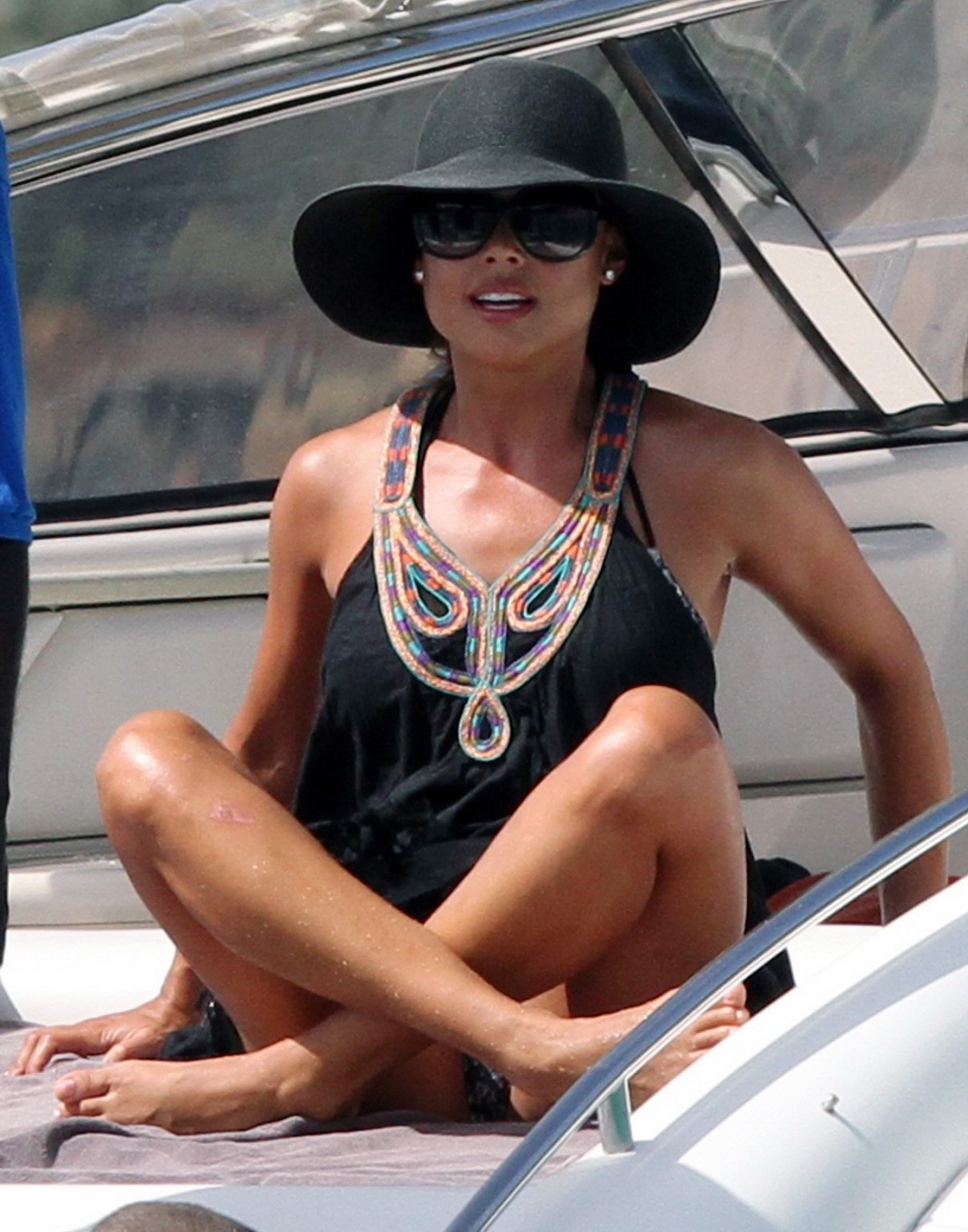 Vanessa Minnillo wearing sexy bikini on her honneymoon in St. Barts #75295042