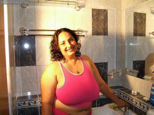 amateur chubby latina with giant big tits #75570040