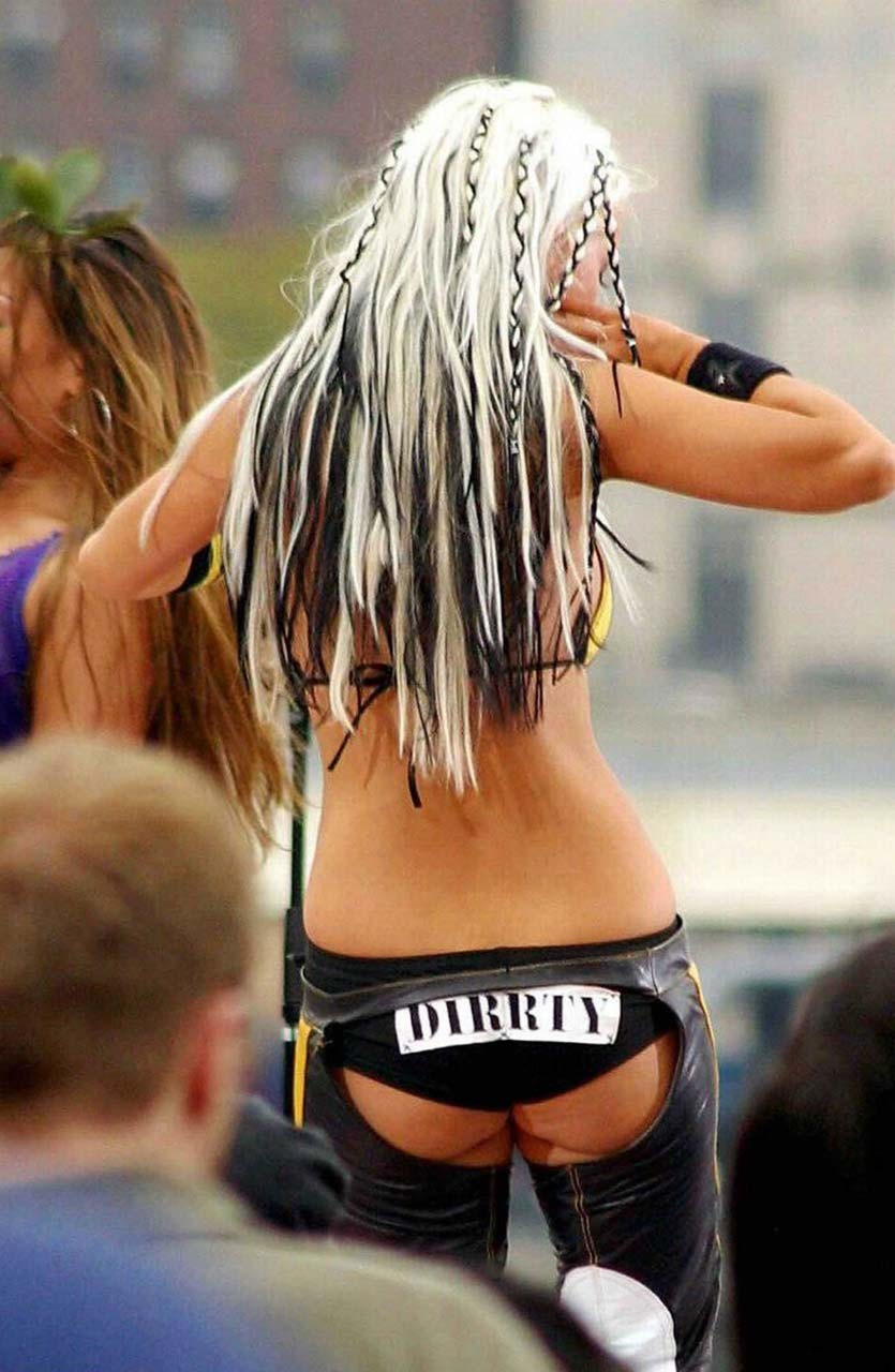 Christina Aguilera the legendary photos of her scpectacural ass in thong #75312824