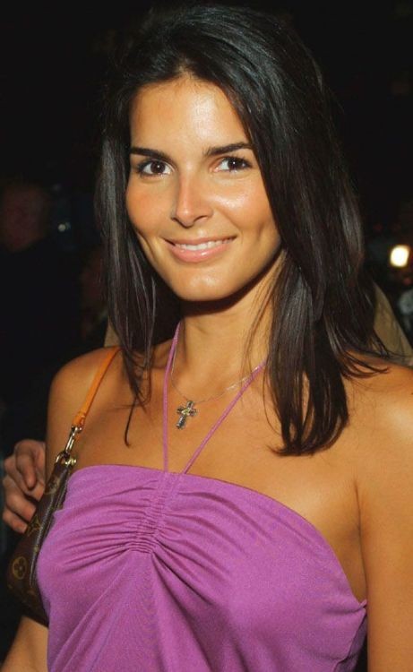 beautiful brunette actress Angie Harmon nudes and see thrus #72730323