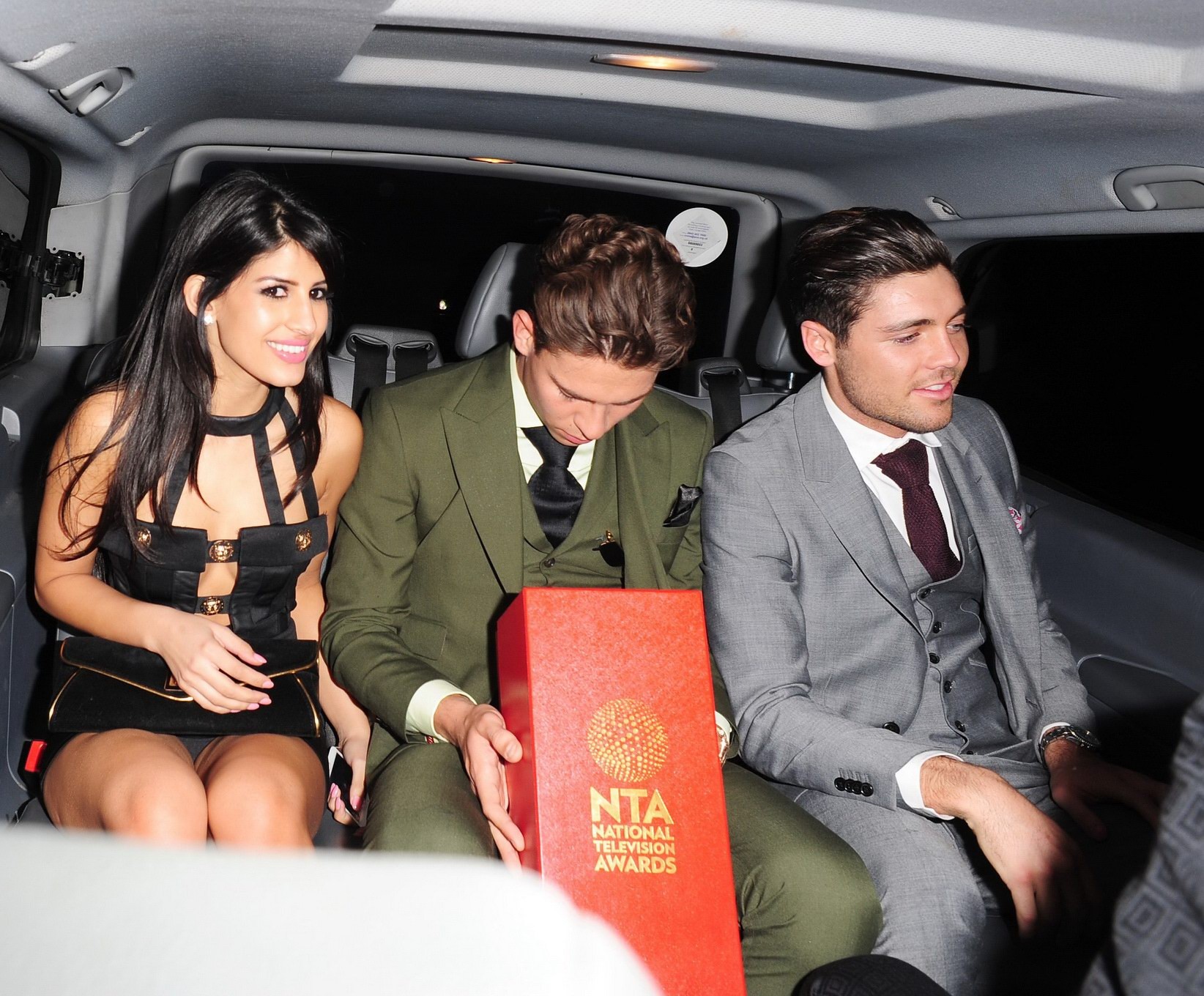 Jasmin Walia flashing her panties after the NTA After Party in London #75206055