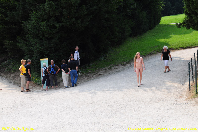 Watch her walking nude outdoors #67140534