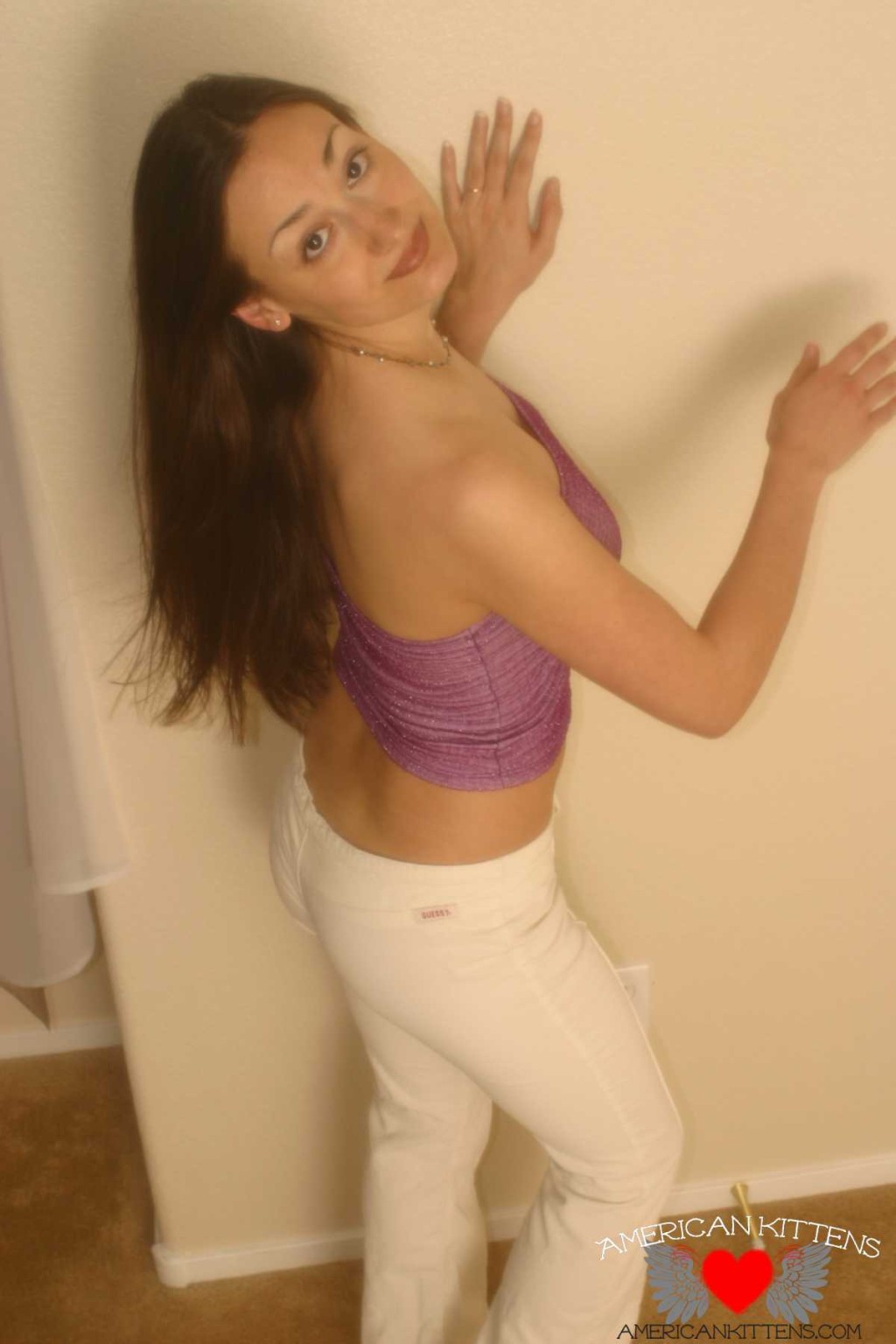 Emma top transparent pantalon blanc Ce pantalon me donne des frissons
 #70309400
