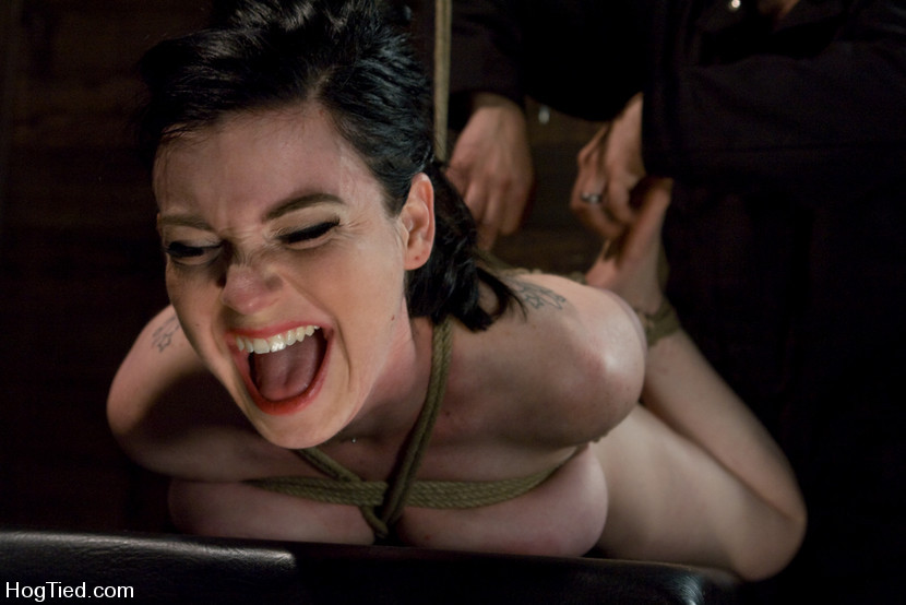 Sybil Hawthorne expertly sure with rope #72162451
