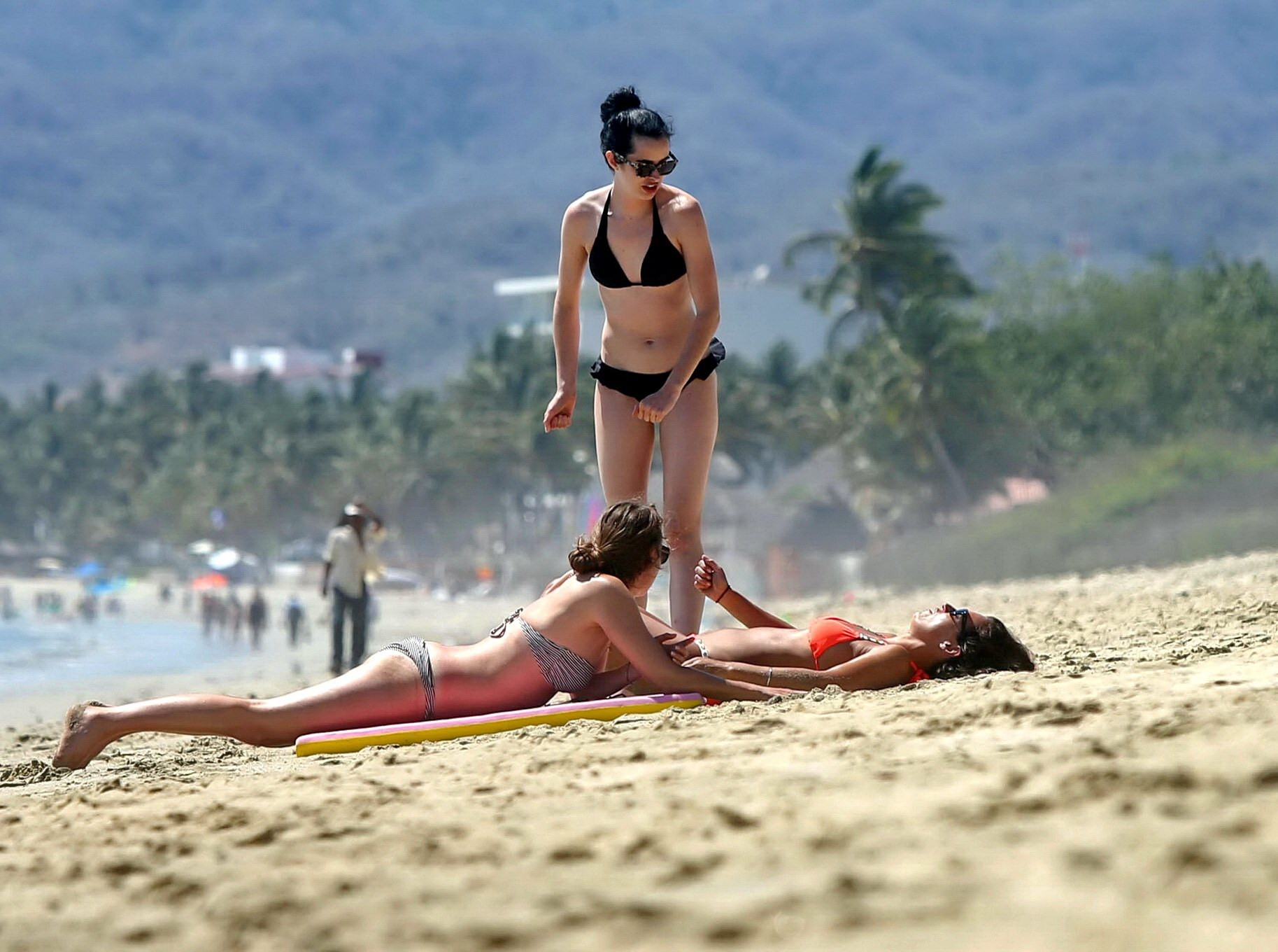 Krysten Ritter showing off her bikini body on a beach in Puerto Vallarta #75197724
