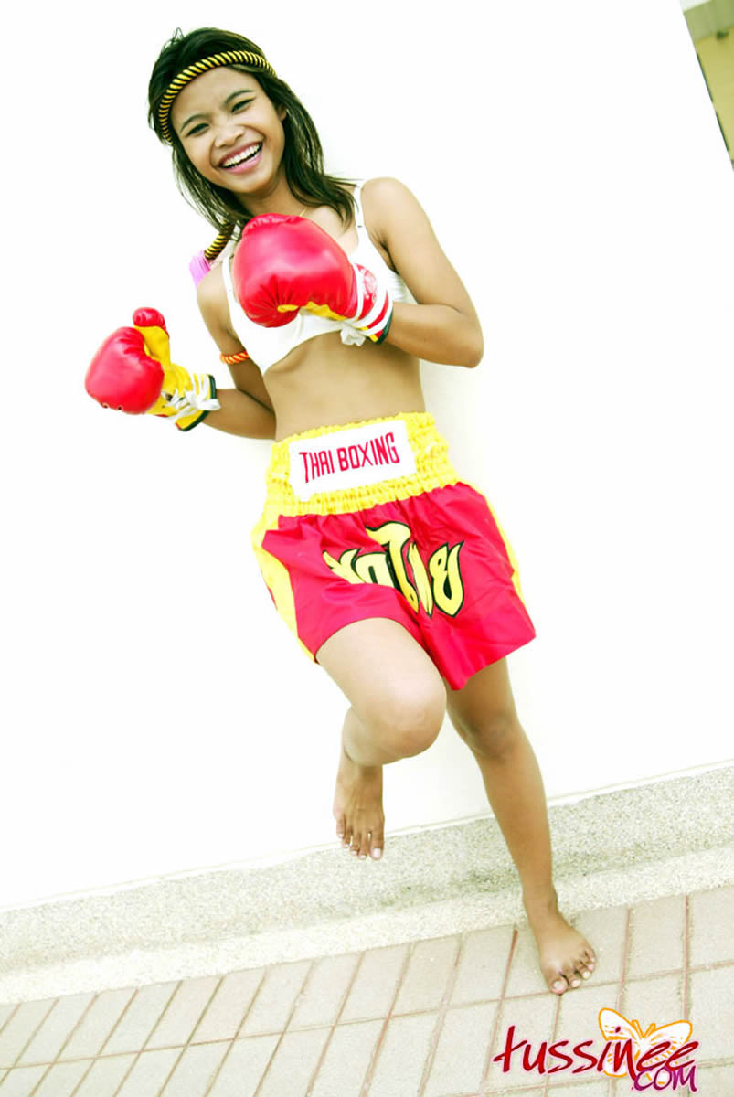 Thai teen girl boxer
 #69756569