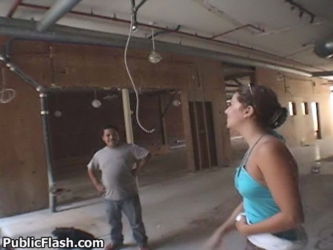 Demo Site Flasher Dances Totally Nude at Workplace #78924975