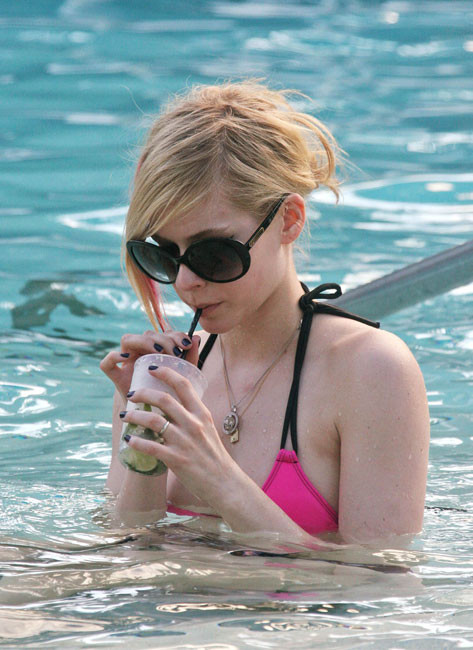 Avril Lavigne exclusive pics of her in hot bikini #75380432