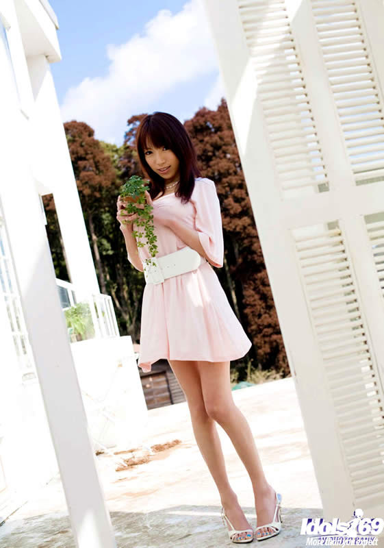 Beautiful asian model with a slender figure #69956544