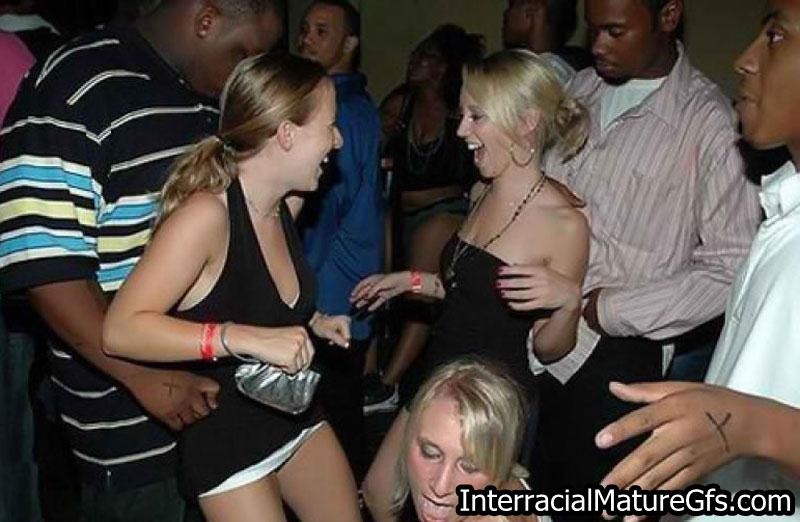 Interracial Mature Girlfriends taking black cock #67346341