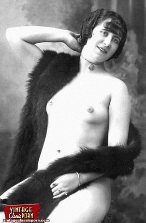 Several French ladies from the 1930s showing their body #78478369