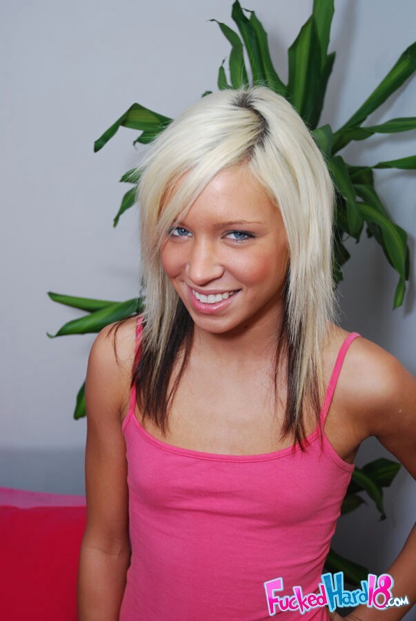 Super cute 18 year old blonde gets naked for her massage #71096127