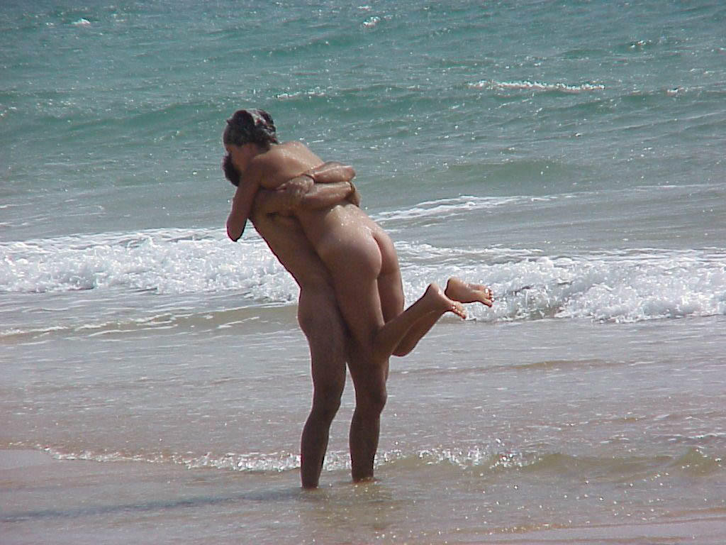The water feels good on these nudist's bare skin #72252032