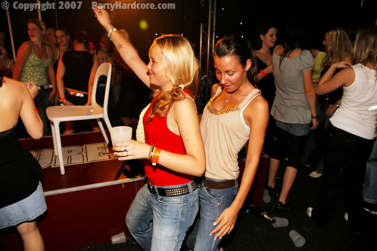 Hot drunk girls fuck at gangbang  party #76825402