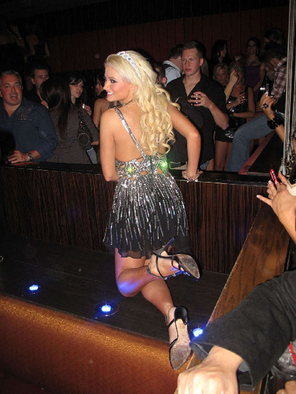 Holly Madison showing her big and great tits for her birthday party #75370244