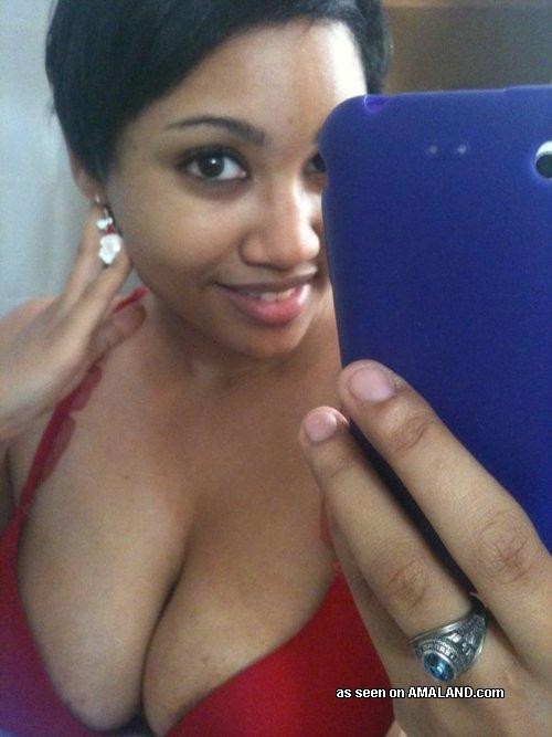 Compilation of sexy heavy-chested chicks posing for their BF #72959178