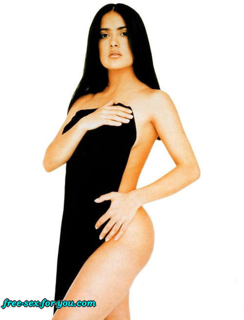 Salma hayek zeigt ihre schönen großen Titten in Nacktfilmszenen #75425107