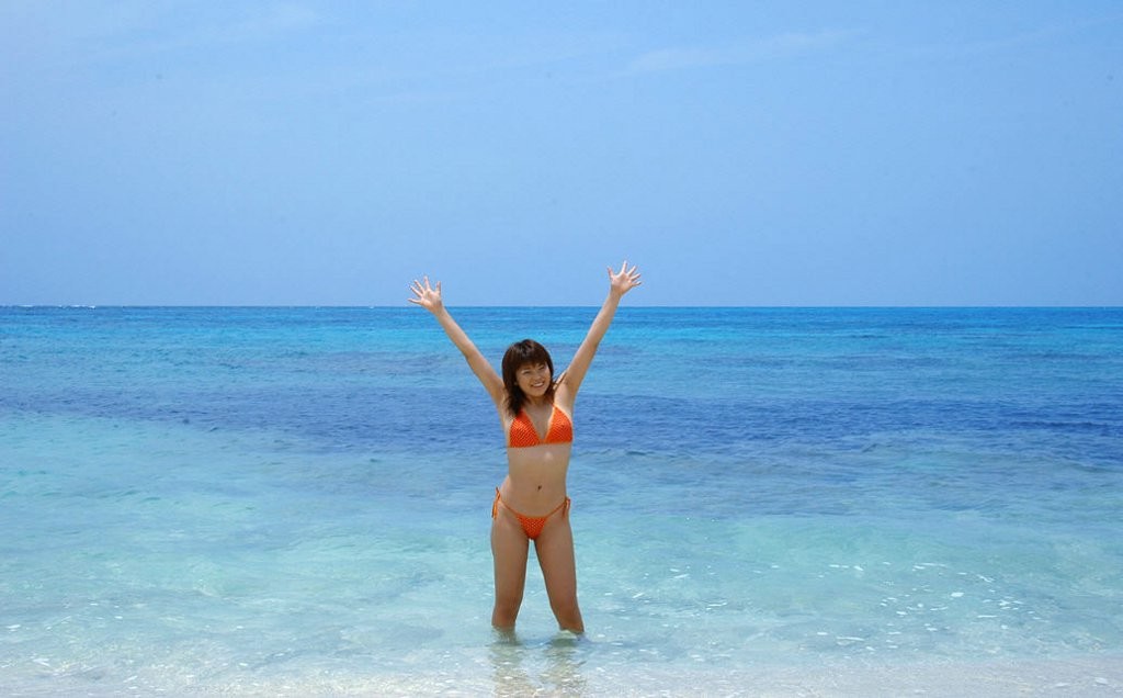 Sexy tetas grandes japonés playa conejito consigue clavado duro
 #69971478