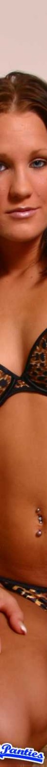 Loni animal print satin g string #72633841