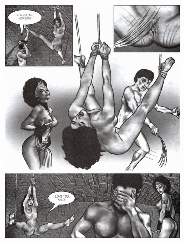 Bizarro bondage malvado con cuerda atada mujeres bdsm
 #69640444