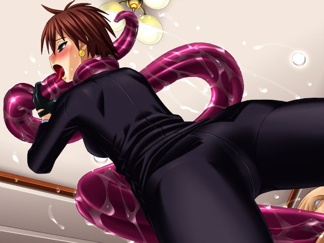 Nasty anal tentacles invading tight little teen hentai asses #69339591