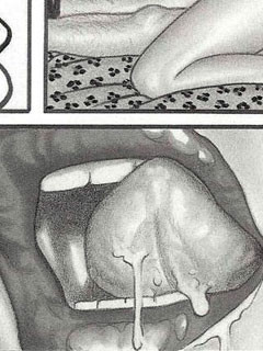 Dulce travieso se ve obligado a golpear a un muchacho de los cómics
 #69508807