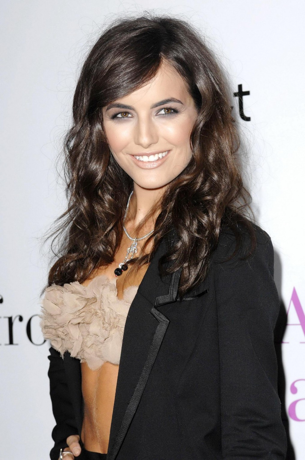 Camilla Belle showing her perfect abs at the Prada to Nada premiere in LA #75320223