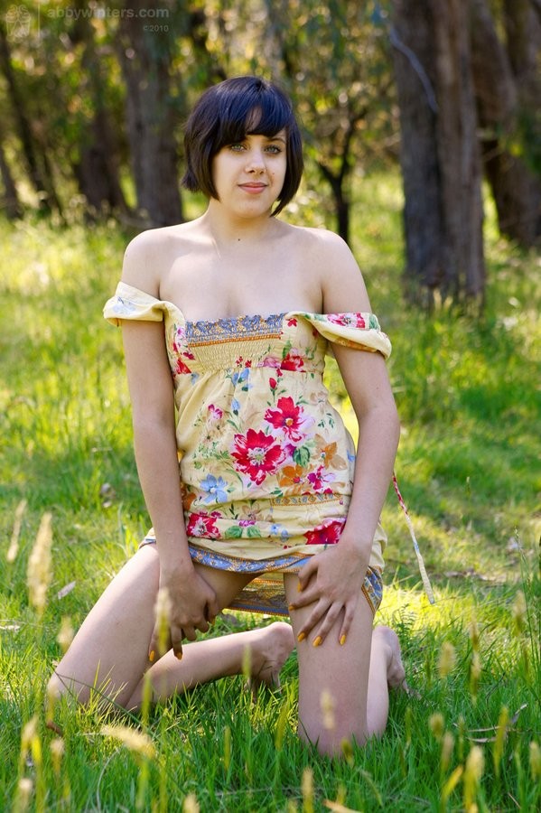 Furry Brunette Hottie Amateur Girl Gets Nude Outdoors #74788022
