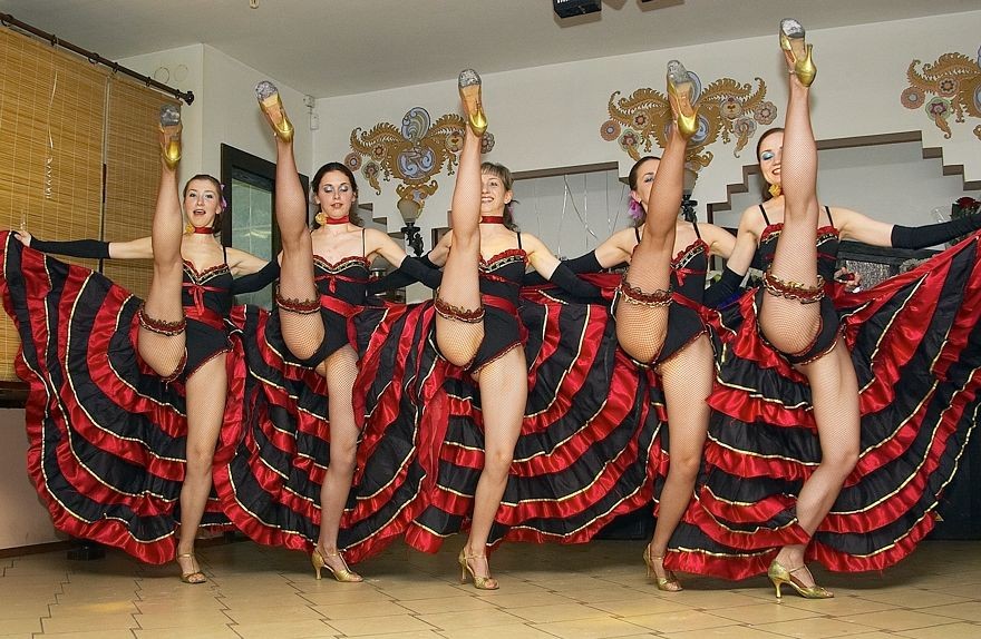 Lewd dancers shamelessly demonstrate hot upskirt #73176142