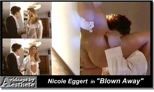 Celebrity star Nicole Eggert showing lovely nude boobs #75428063