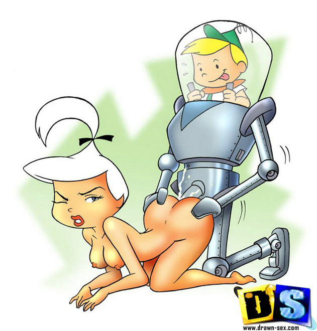 La séduisante Judy Jetson se fait filmer et baiser par Elroy.
 #69557558