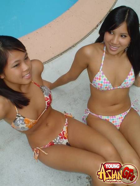 Asian teen girlfriends posing for cell phone pics #69924899