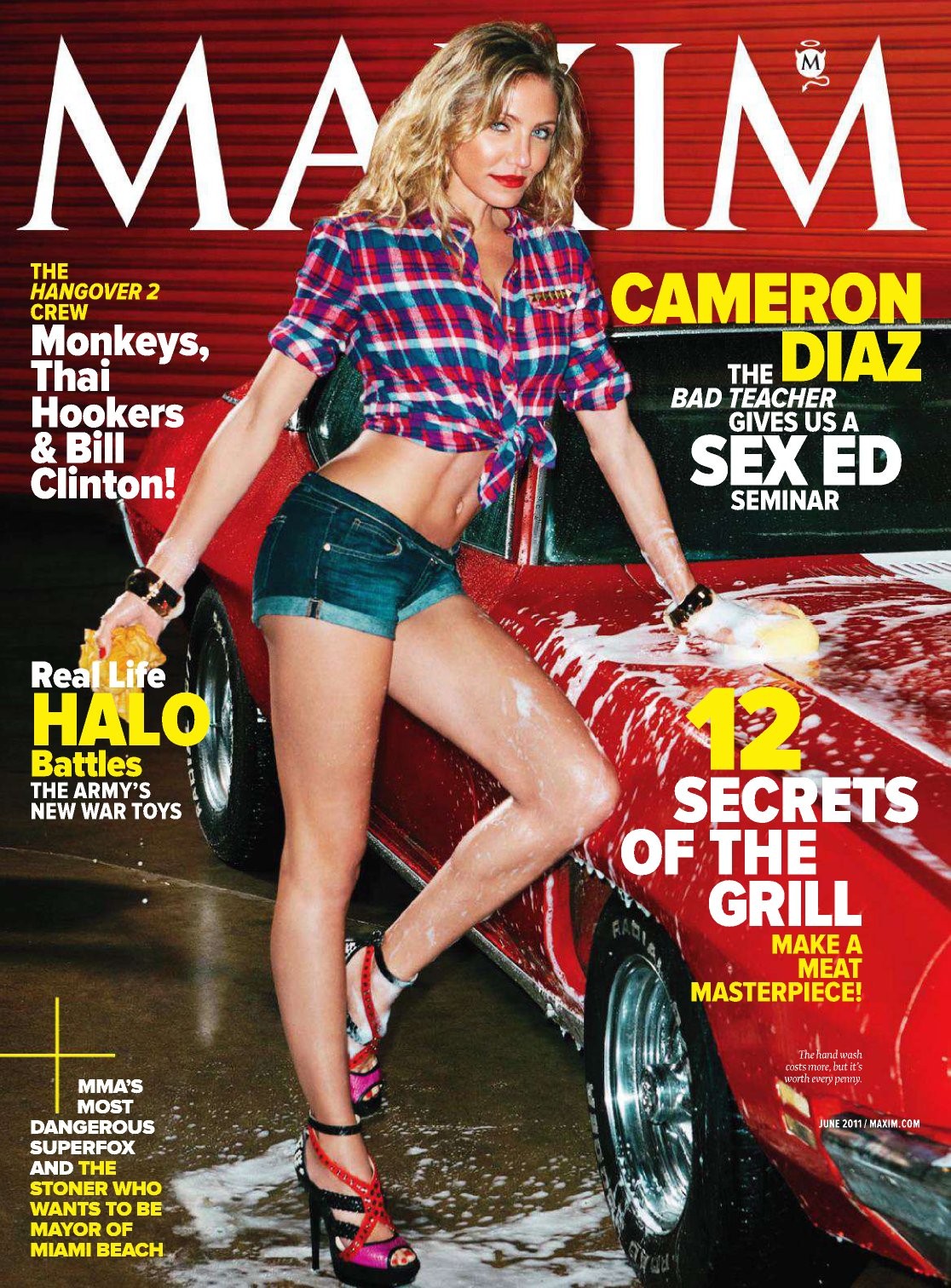 Cameron Diaz two hot photoshoots for June issues of Elle  Maxim #75304763