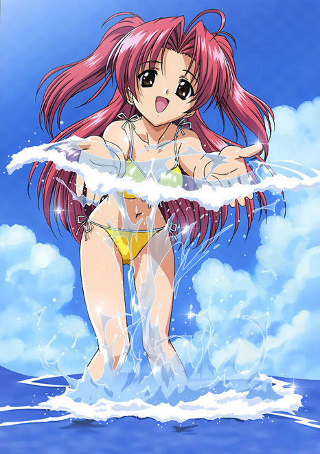 Nymph getting fun on beach with girlfriends #69662871