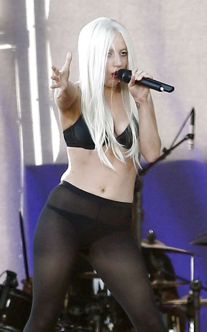 Lady Gaga showing her nice ass and nipple slip caught by paparazzi #75291855