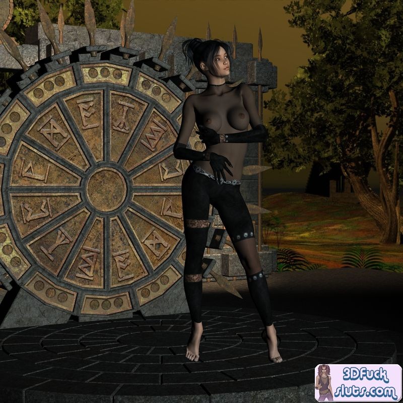 ダーク3Dガール
 #69691479