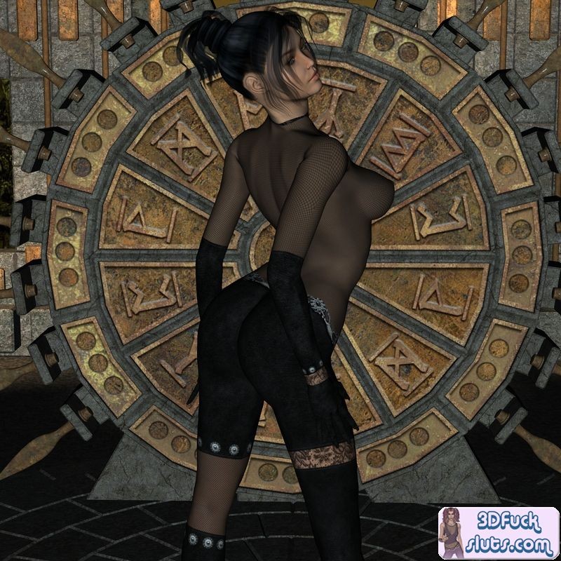 ダーク3Dガール
 #69691530