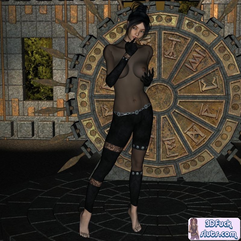 ダーク3Dガール
 #69691641