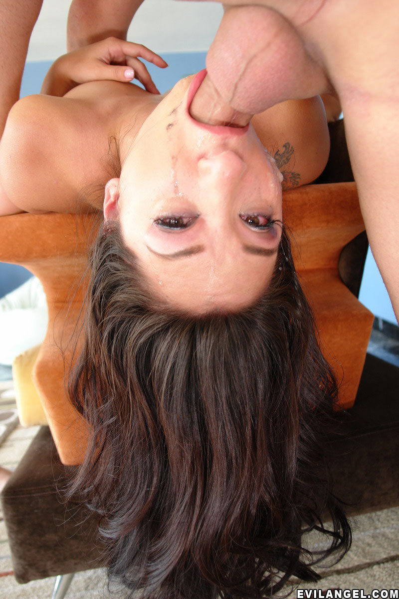 Roxy Jezel making real deep throat #68079748