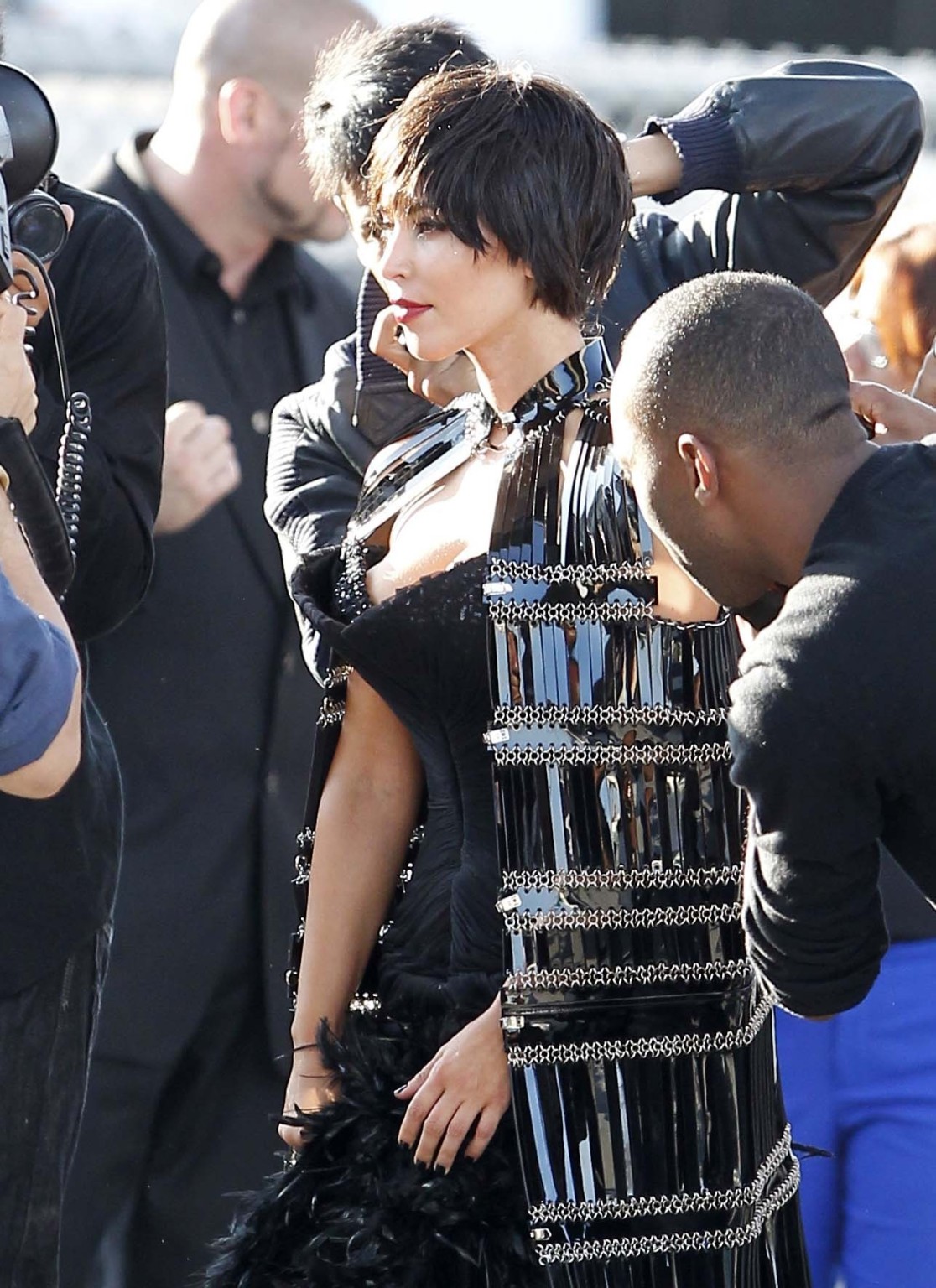 Kim Kardashian che fa un photoshoot molto caldo a Los Angeles
 #75263349