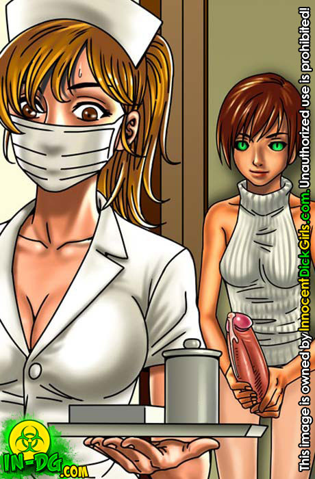 Shemale cartoon nurse sex comic #69346568