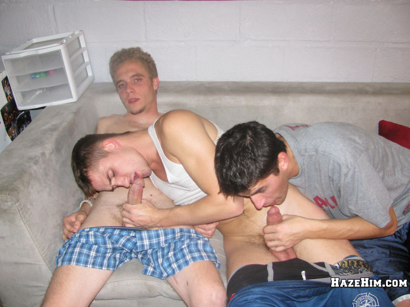College Studs blowjob by turn on pary #76962690